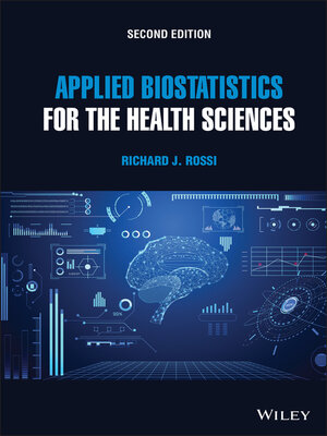 cover image of Applied Biostatistics for the Health Sciences